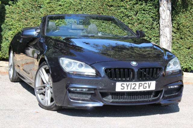 BMW 6 Series 3.0 640d M Sport Auto Convertible Diesel Carbon Black Metallic