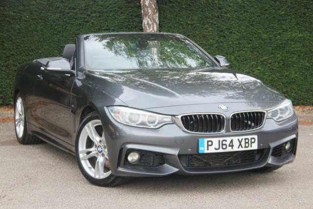 BMW 4 Series 3.0 430d M Sport 2dr Auto Convertible Diesel Mineral Grey Metallic