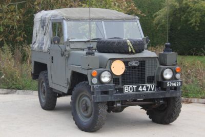 Land Rover Lightweight 2.3 24v FFR Soft Top Four Wheel Drive Petrol Nato Green at Norton Automotive Aylesbury