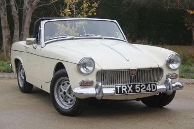 MG Midget 1.1 1098cc Convertible Petrol Old English White at Norton Automotive Aylesbury