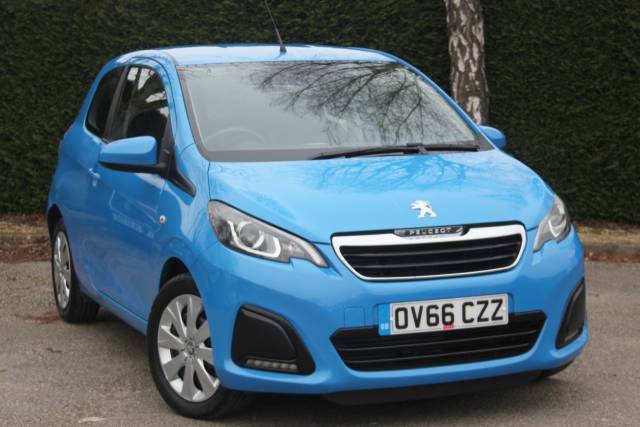 Peugeot 108 1.0 Active Hatchback Petrol French Blue Metallic