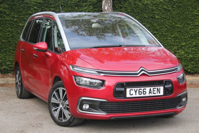 Citroen Grand C4 Picasso 1.6 BlueHDi Flair MPV Diesel Rioja Red Metallic