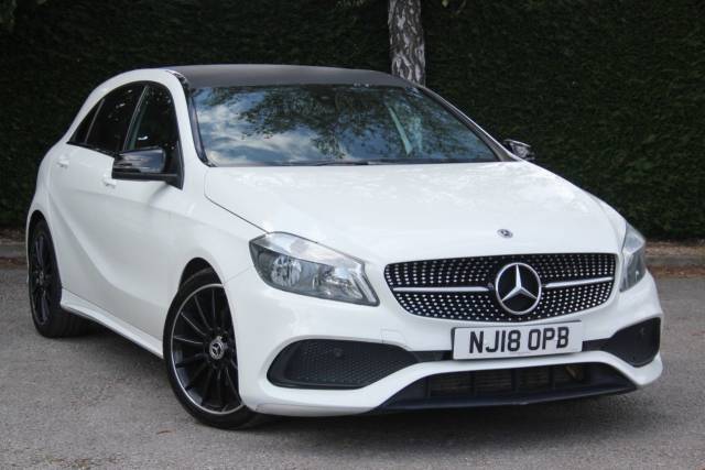 Mercedes-Benz A Class 2.1 A200d AMG Line Auto Hatchback Diesel Polar White