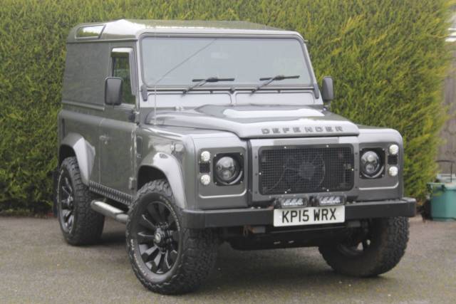 Land Rover Defender 90 XS Hard Top TDCi [2.2] Four Wheel Drive Diesel Corris Grey Metallic