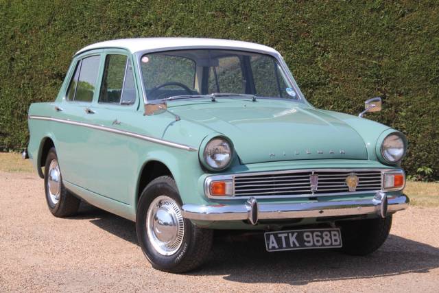 Hillman Minx 1.6 1600 De-Luxe Saloon Petrol Glen Green